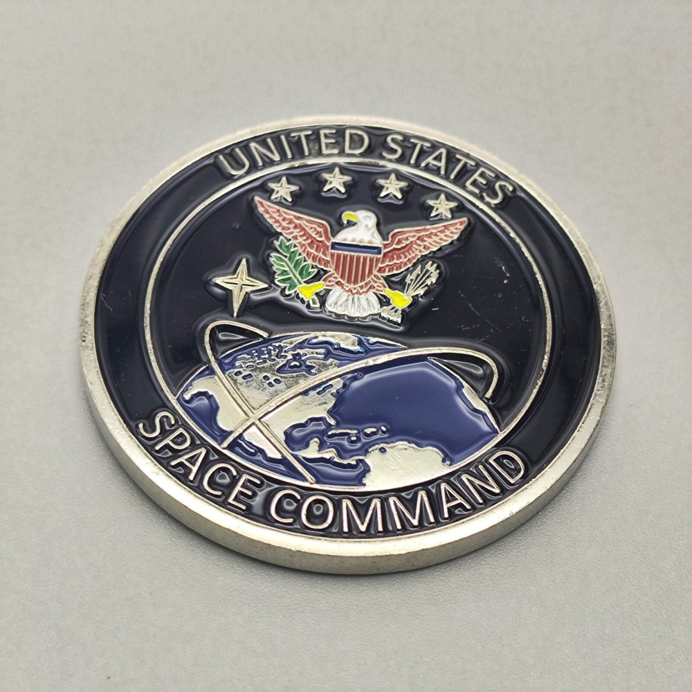 United Stattes Space Force Space Command Challenge Coin