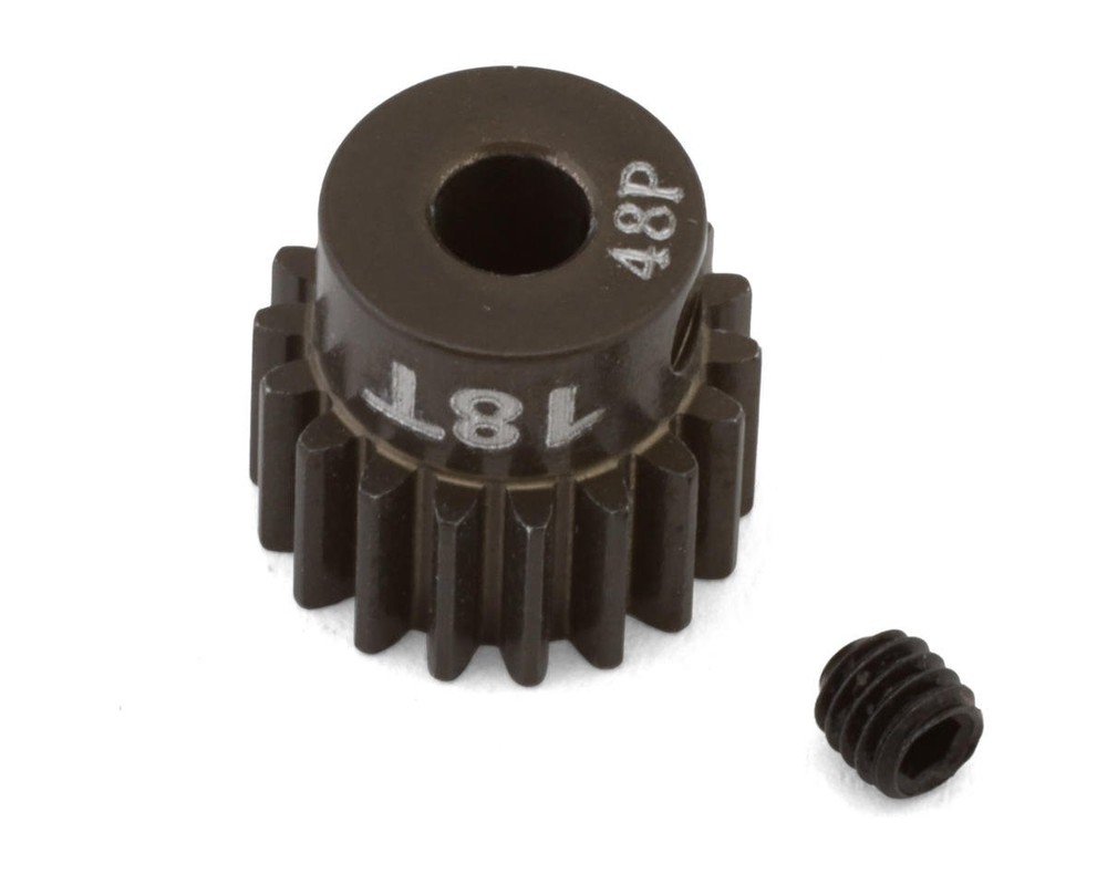 JConcepts 48P CNC-Machined Aluminum Silent Speed Pinion Gear for Smooth Performance