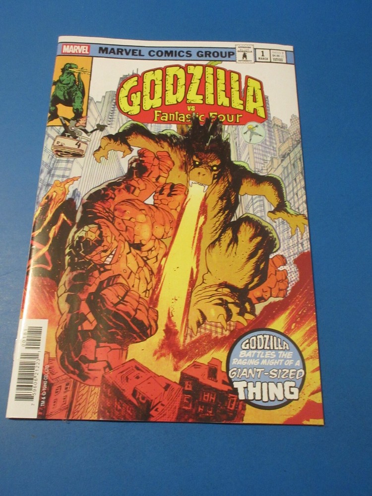 Godzilla vs Fantastic Four #1 Harren Variant NM Gem Mint Condition Wow