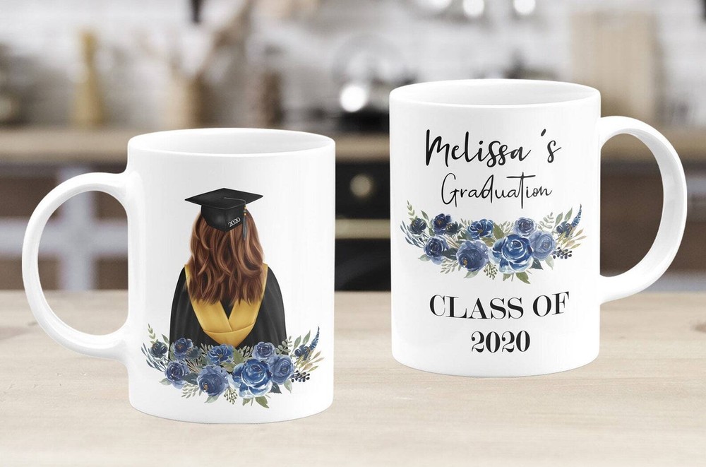 Personalized Graduation Coffee Mug Graduation Gift 2020 Custom Grad Mug Senior