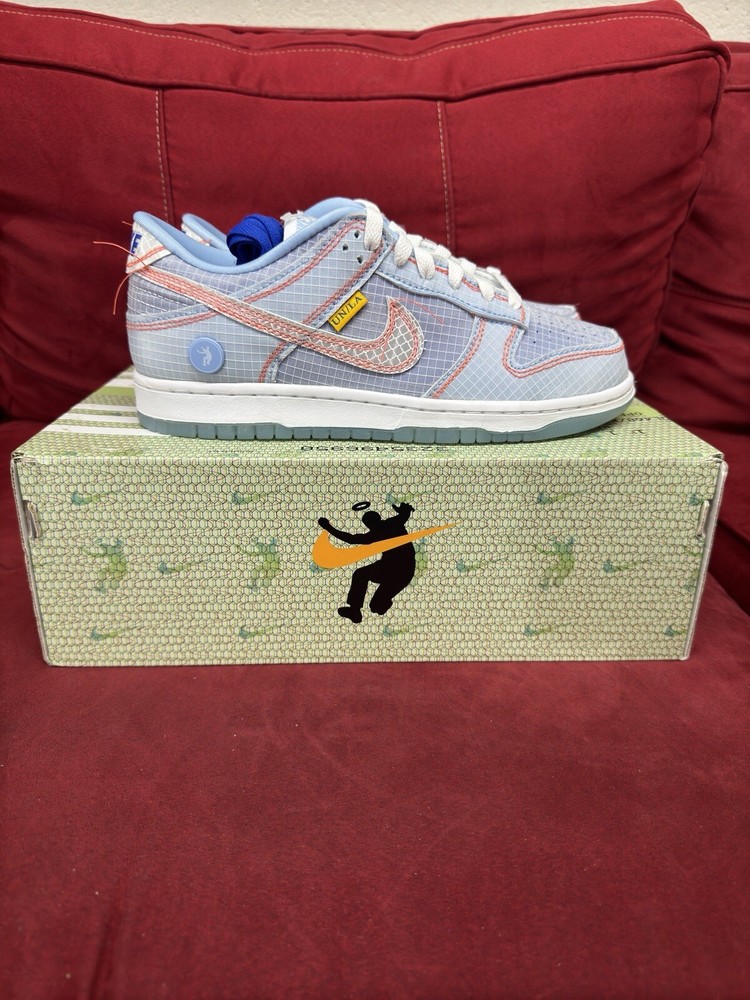 ✅Nike Dunk Low UNION Psychic Blue-ARGON  Passport Pack✅