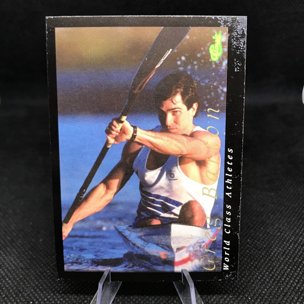 1992 Classic World Class Athletes Multi-Sport Card #40 Greg Barton/Kayak POOR