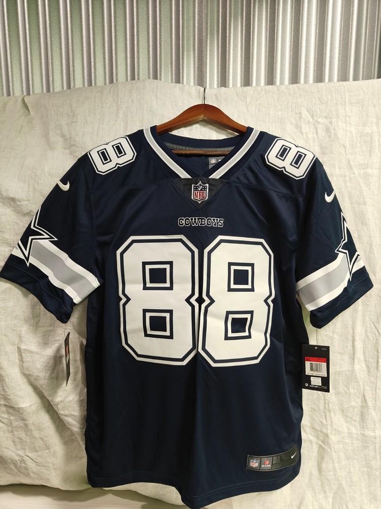 NEW Nike Men Dallas Cowboys Dez Bryant Stitch Jersey Size Large LG *AUTHENTIC*