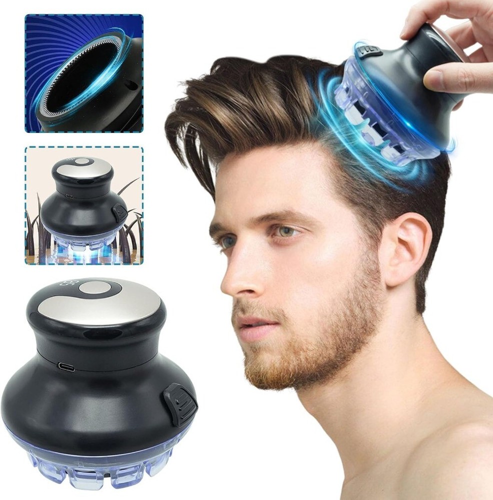 Cordless LED Display Circular Hair Clipper Automatic Trimmer