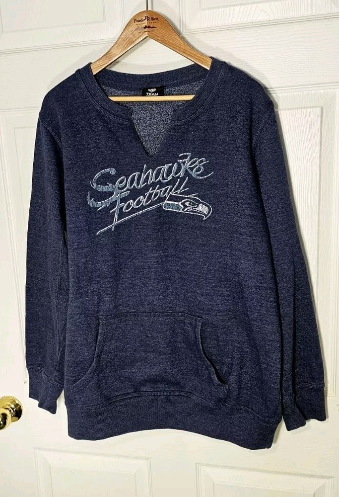 Seahawks Team Apparel Sweatshirt Womens Size XL '90s Crewneck