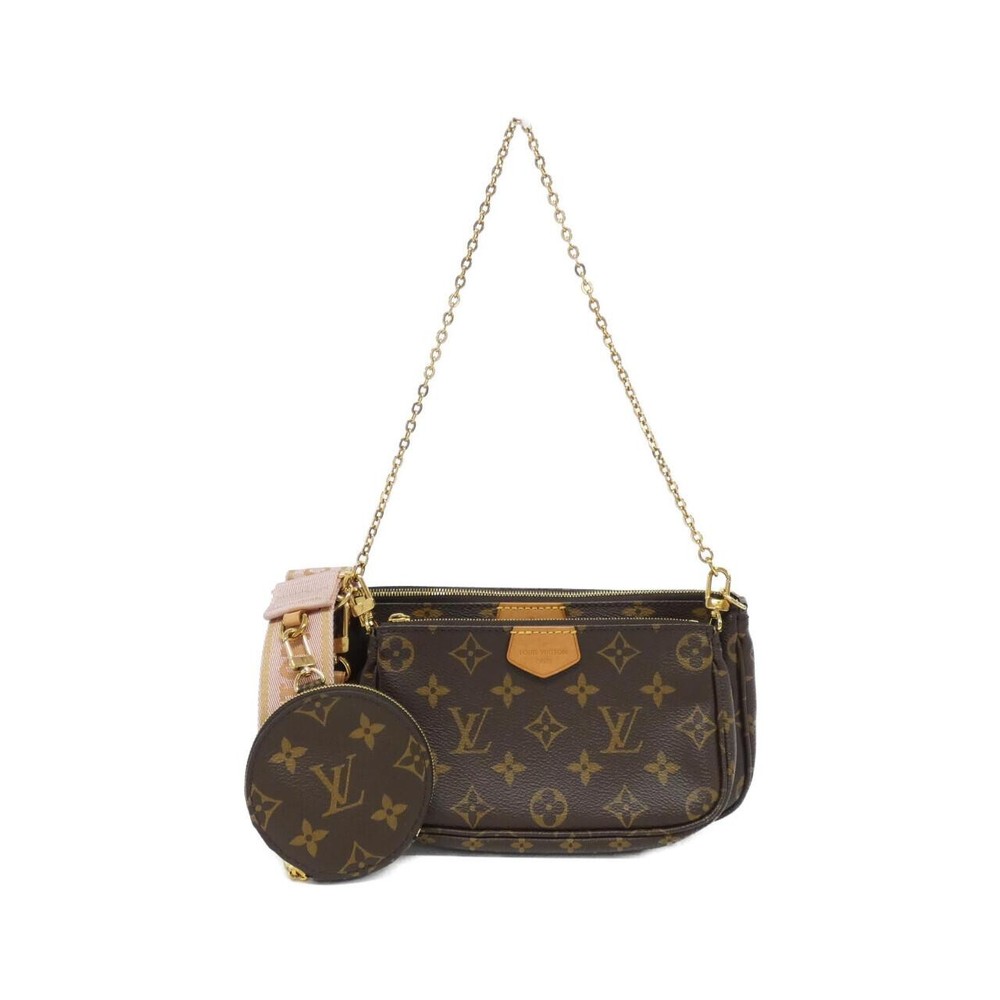 Authentic Louis Vuitton Monogram Multi Pochette Accessoires Shoulder Bag M44840