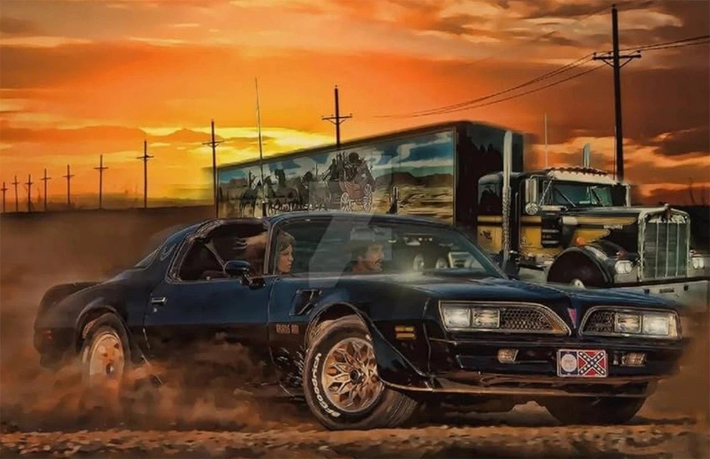 Smokey And The Bandit Burt Reynolds Poster