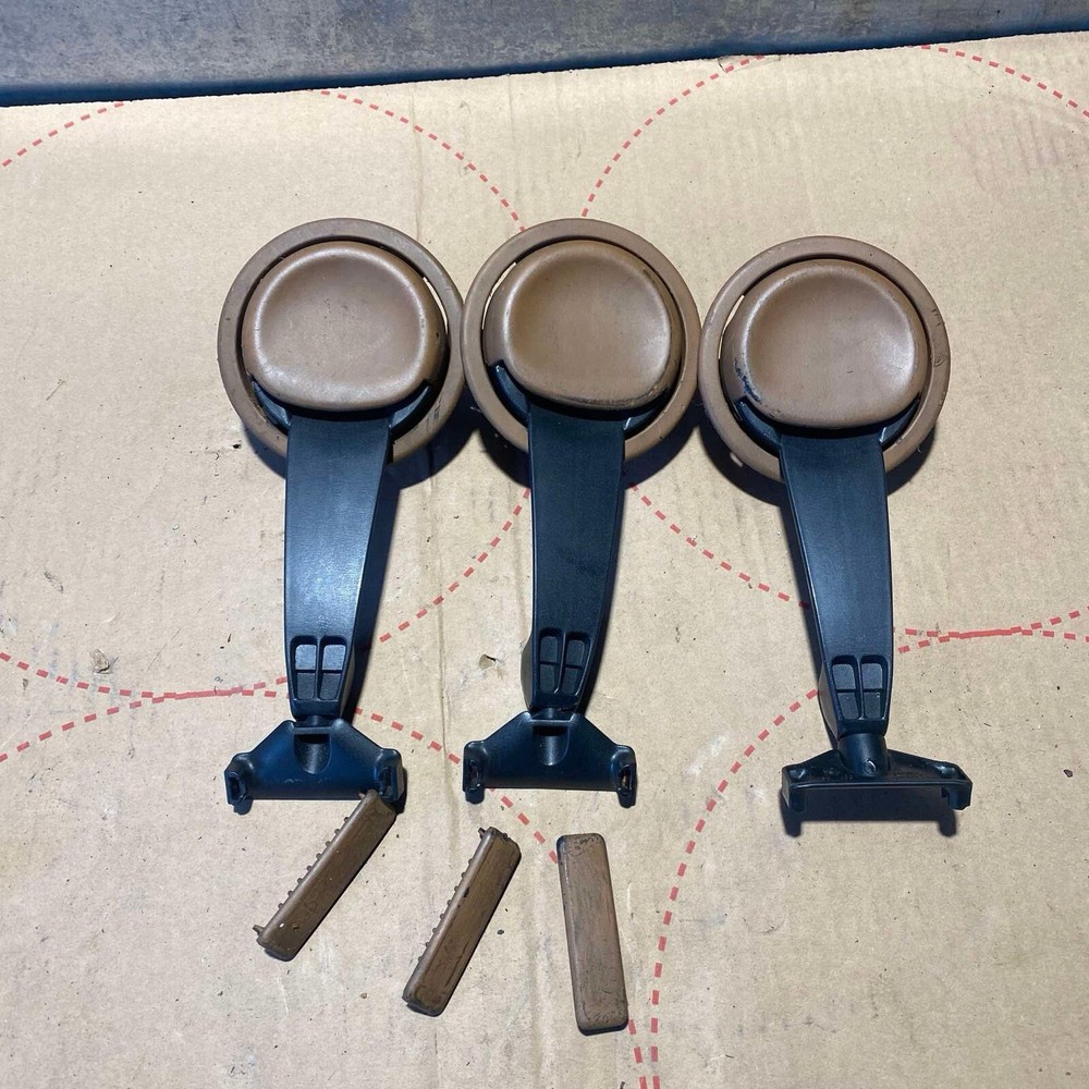 Audi A8 D2 Quattro Interior Rear Seatbelt Guide Trim Brown 8D0857727 8D0857785