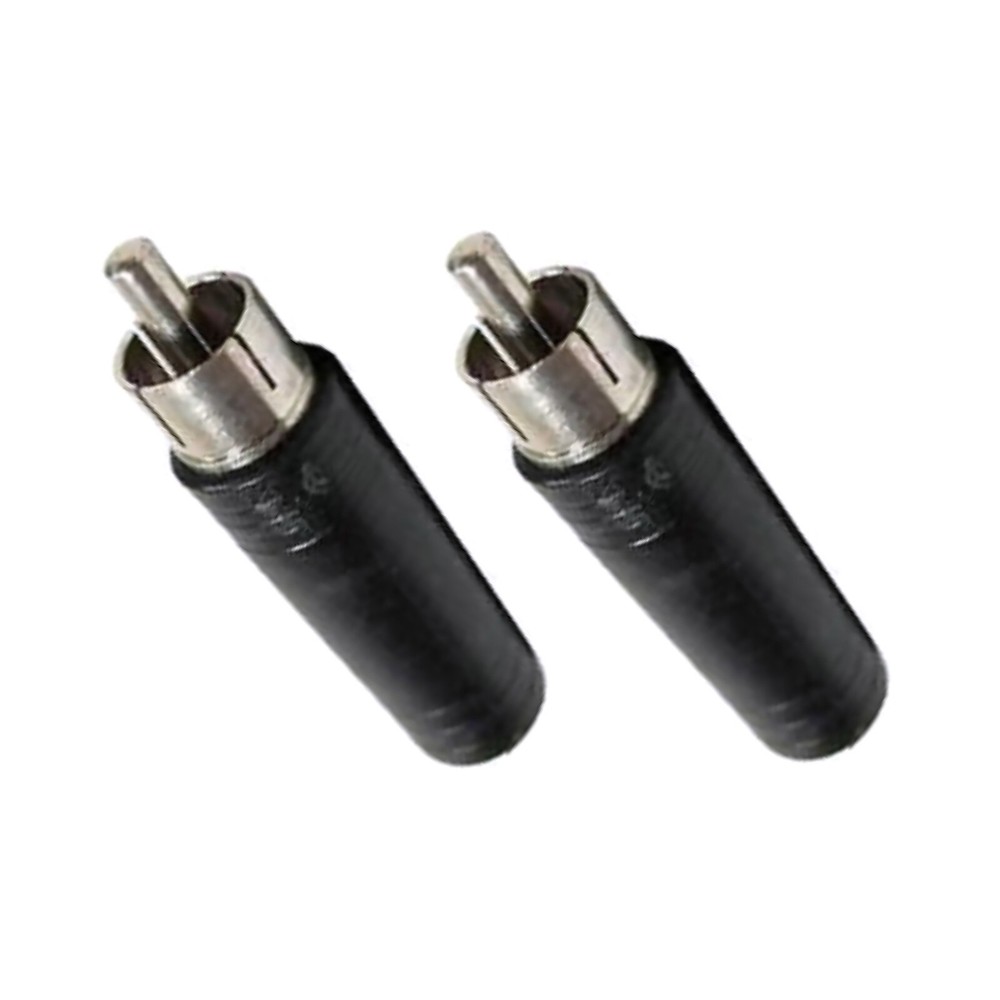 2Pc RCA M Plug to 3.5mm 1/8