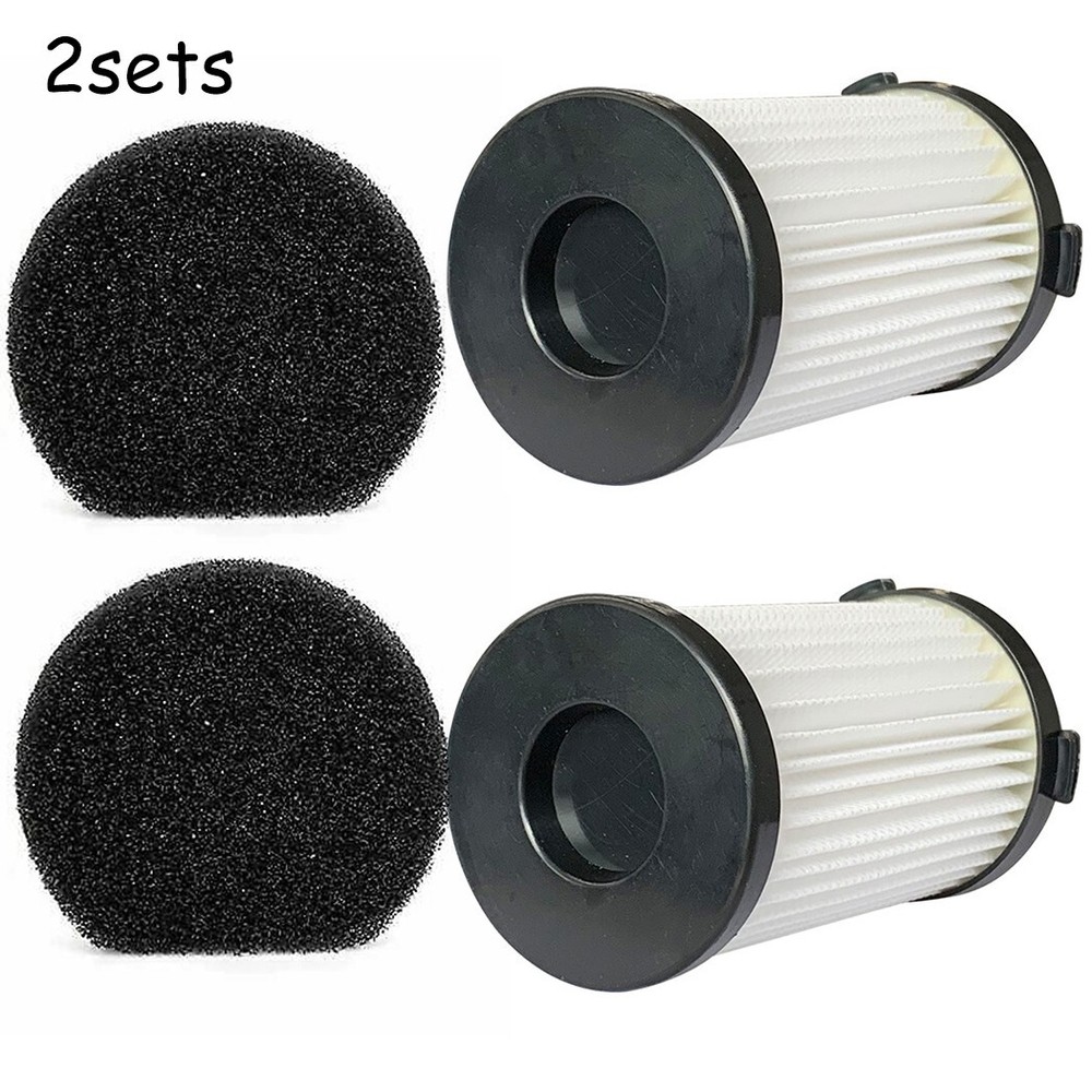 Vacuum Filter Accessories Parts Replace D600 D601 2Sets Filters Sponge