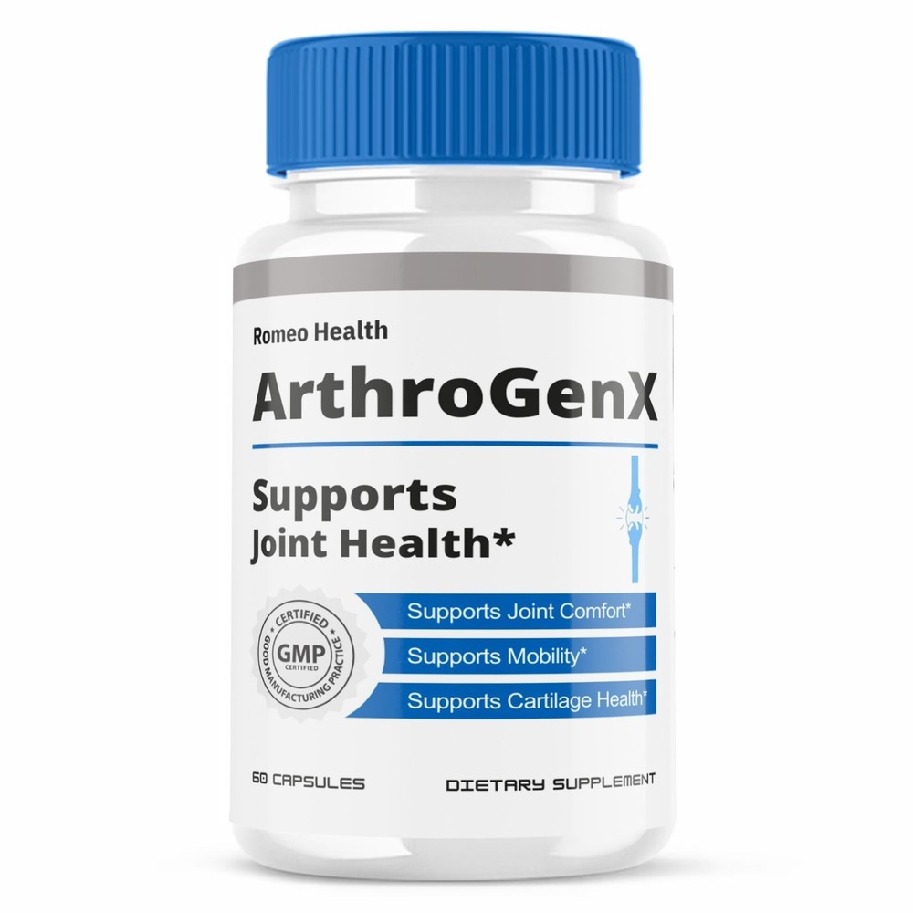 ArthroGenXCapsules, Arthro GenX Premium Supplement for Healthy Joints (1 Bottle)