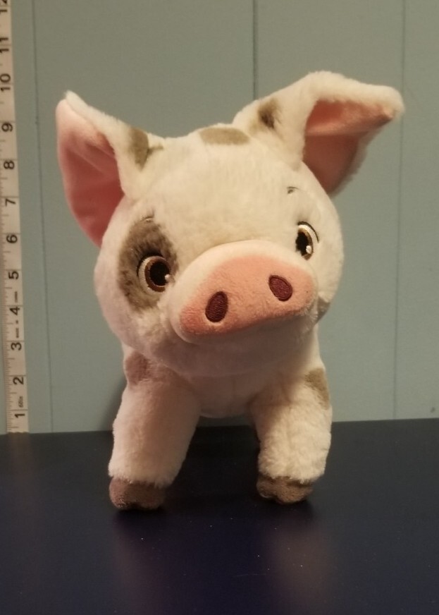 Disney Moana 8-Inch Pua Pig Plush Stuffed Animal Toy from Disney Store