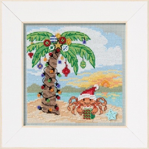 MILL HILL Buttons Beads Cross Stitch Kit SANDY CLAWS MH14-2531