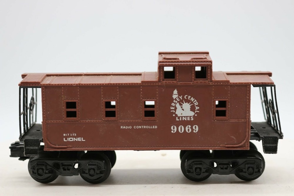 Vintage Lionel Jersey Central 9069 Brown O Gauge Caboose 1:48 Scale