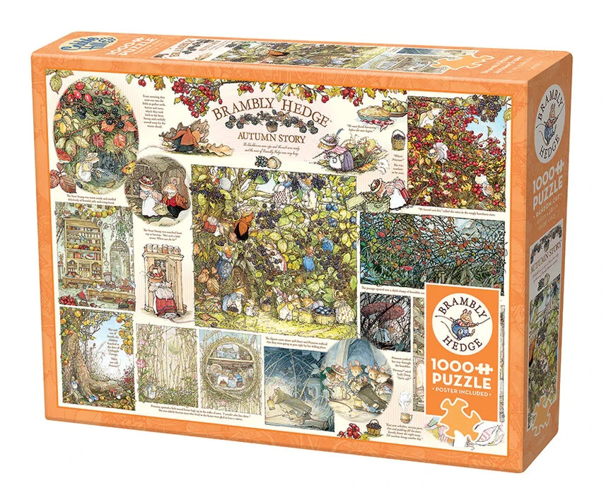 Brambly Hedge  Autumn Story 1000 Piece Jigsaw Puzzle Cobble Hill New