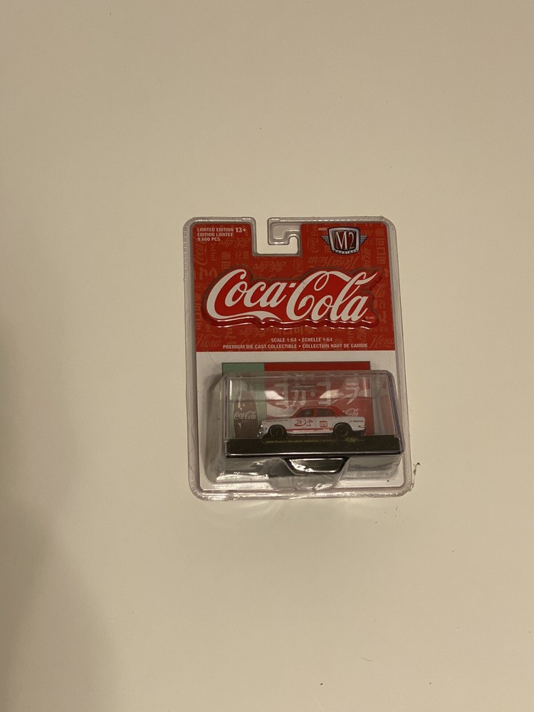 1969 '69 DATSUN BLUEBIRD 160SSS CHASE CAR HOBBY COCA-COLA COKE M2 MACHINES RARE