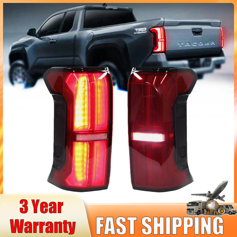2024-2025 Toyota Tacoma Pair Tail Light Brake Lamp Assembly LH RH