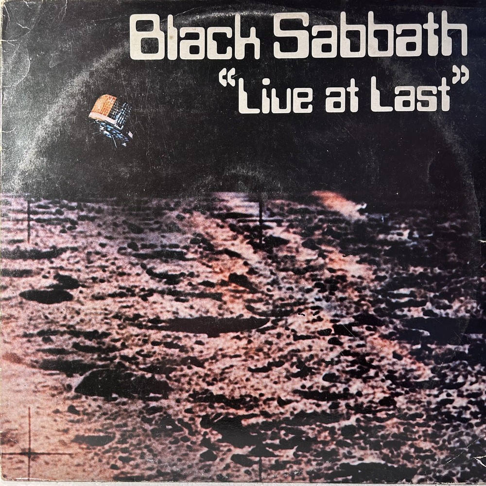 Black Sabbath Live At Last 1982R VG BS001 UK Reissue