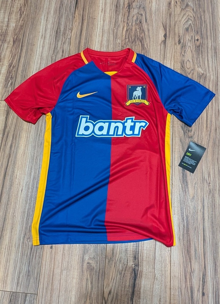 AFC Richmond Ted Lasso Nike Home Soccer Jersey Men's Size Small FD2361-449 RARE