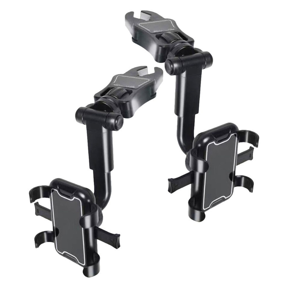 2 Pcs Car Rearview Mirror Bracket Vehicle Phone Mount Cellphone Holder