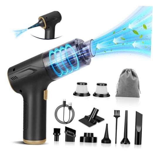 Handheld Car Vacuum Cleaner Cordless, High-Power Brushless 20000PA Mini Hand