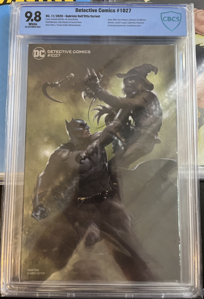 Batman Detective Comics #1027 Gabriele Dell'Otto Variant CBCS 9.8 NM 2020