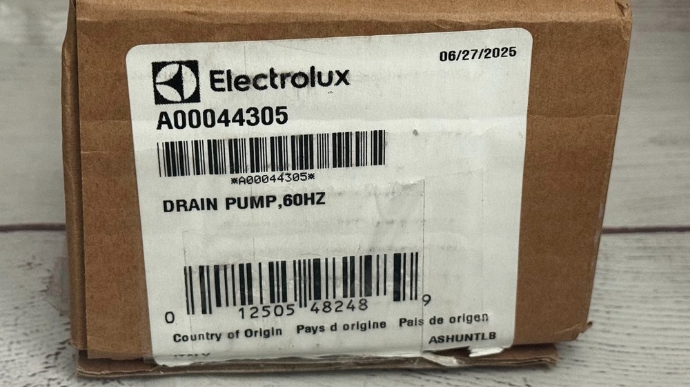 Frigidaire A00044305 Drain Pump for Dishwashers, White