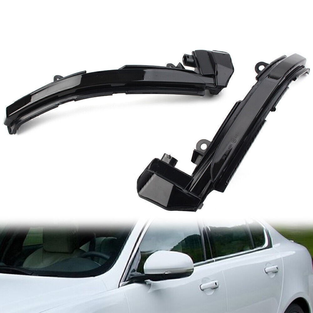 LED Dynamic Side Mirror Sequential Light For Jaguar XE XF X250 X260 XJ F-TYPE
