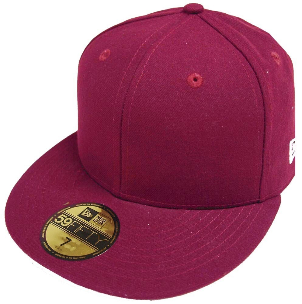 New Era Blank Cardinal Fitted Cap 59Fifty 5950 Limited Edition