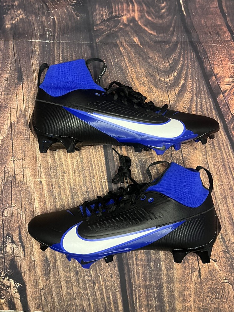 Nike Vapor Edge Pro 360 2 Men's Size 12.5 Football Cleats Black Blue FN7759-003