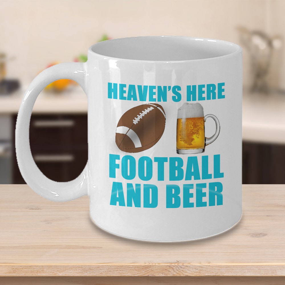 Football Mug Football Coffee Mug Football Football Gift Football Heaven Mug
