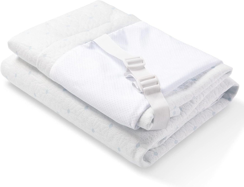 Ferlizer 3 Inch Twin XL Mattress Topper Protector XL, 3 - Blue