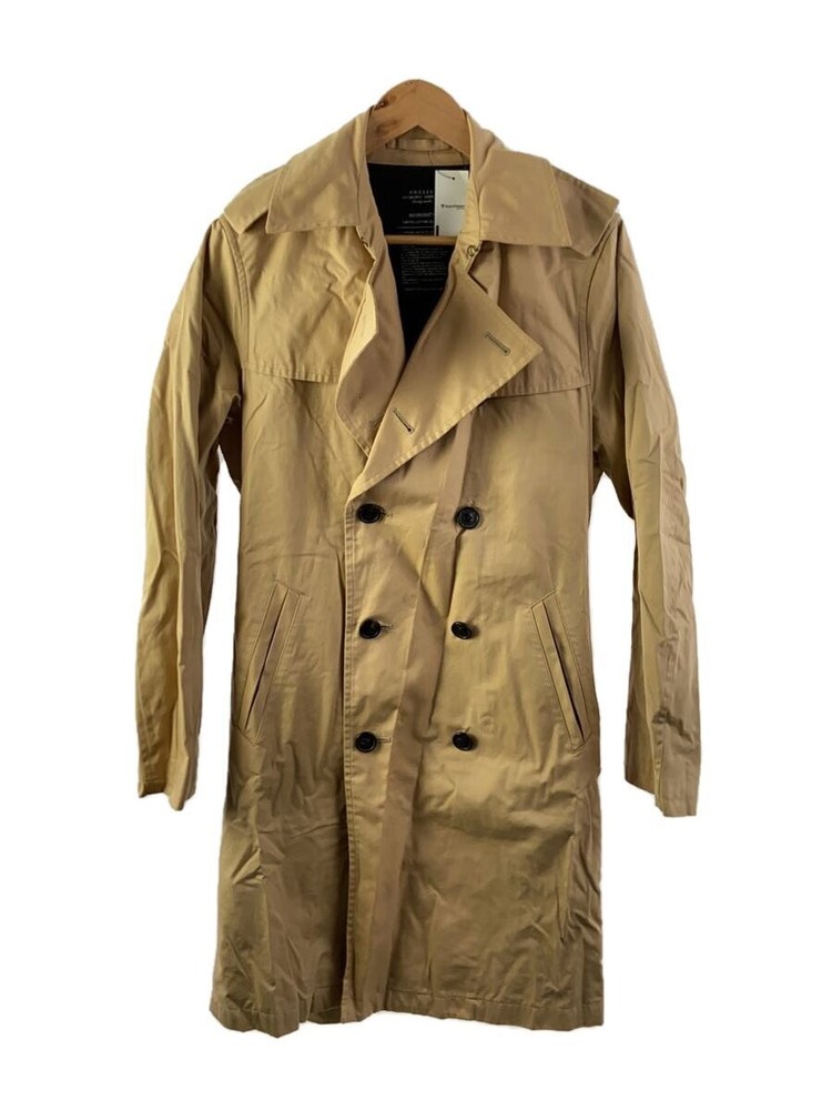 Unused Trench Coat/2/Cotton/Beg/Plain/Us0544//  2274