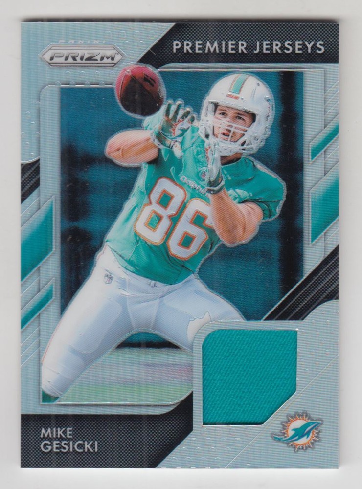 2018 Panini Prizm Prizm Premier Jerseys #16 Mike Gesicki