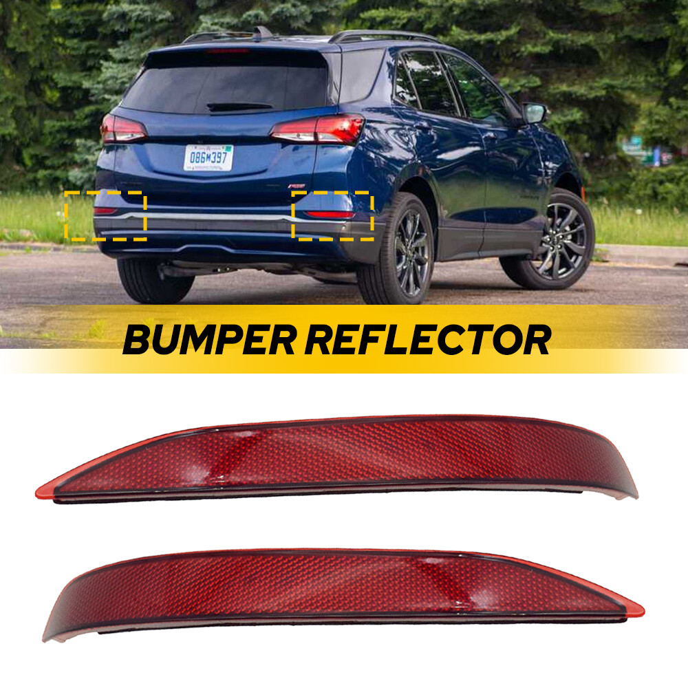 For 2018-2022 Chevrolet Equinox Rear Bumper Reflector Stop Lamp Case Left Right