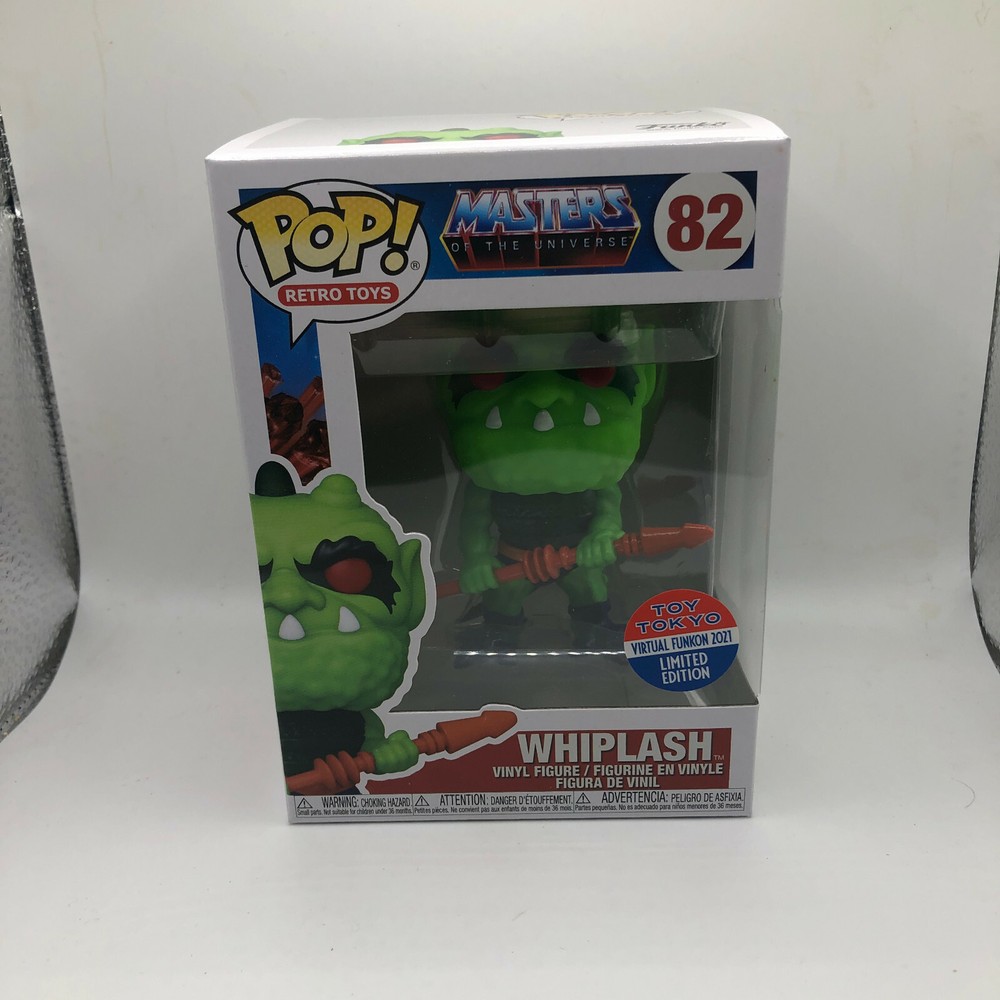 Funko POP Masters of the Universe Virtual Funkon 2021 Toy Tokyo Whiplash 82 Exclusive