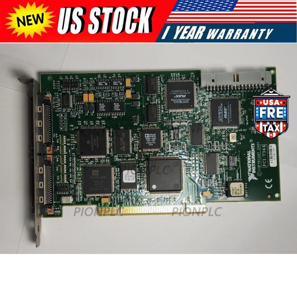 NEW NATIONAL INSTRUMENTS PCI-7344 PCI 4-axis Stepper Control Card