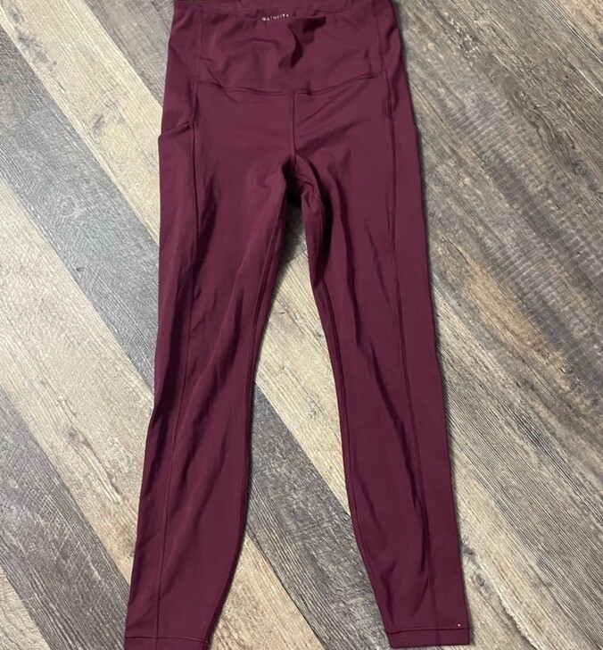 Athleta Ultimate Stash High Rise 7/8 Tight Legging Women's XS Purple Pockets