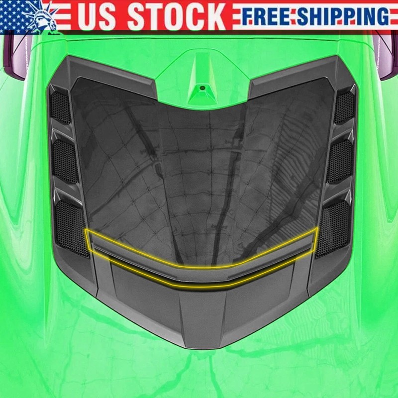 Rear Window Spoiler Wing Trim For Corvette C8 Stingray E-Ray Z06/Z51 2020-25 CI