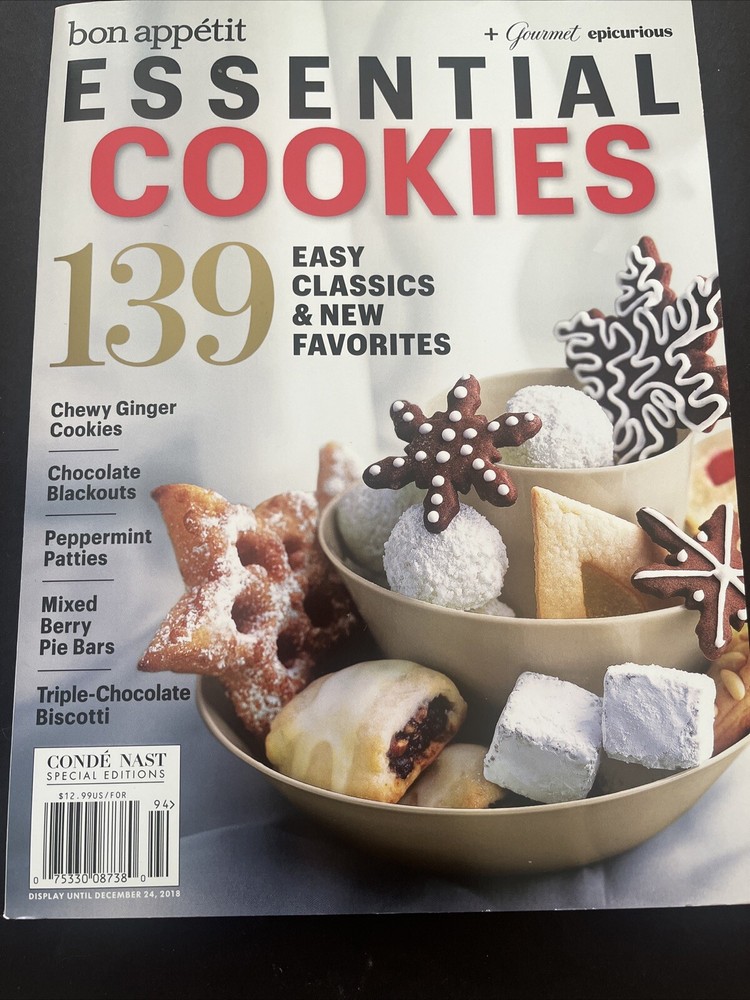 BON APPETIT, ESSENTIAL COOKIES MAGAZINE,   SPECIAL EDITION,   ISSUE, 2018