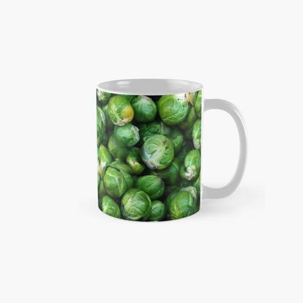 Sprouts Forever (pattern) Funny Retro Vintage Gift Glossy Ceramic Mug 11oz 15oz