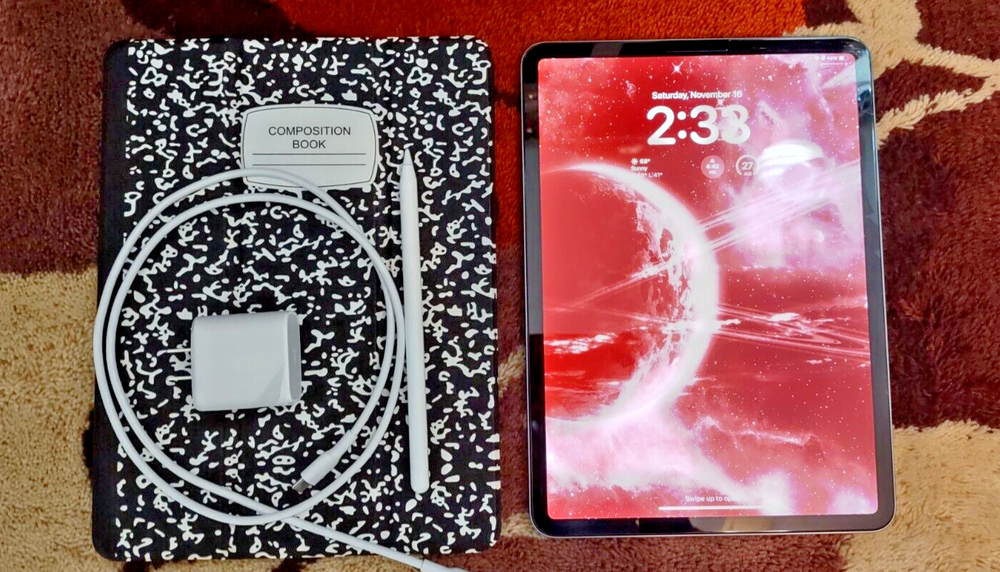 (Cracked screen) Apple iPad Pro 4th Gen 256GB Wi-Fi Only 11