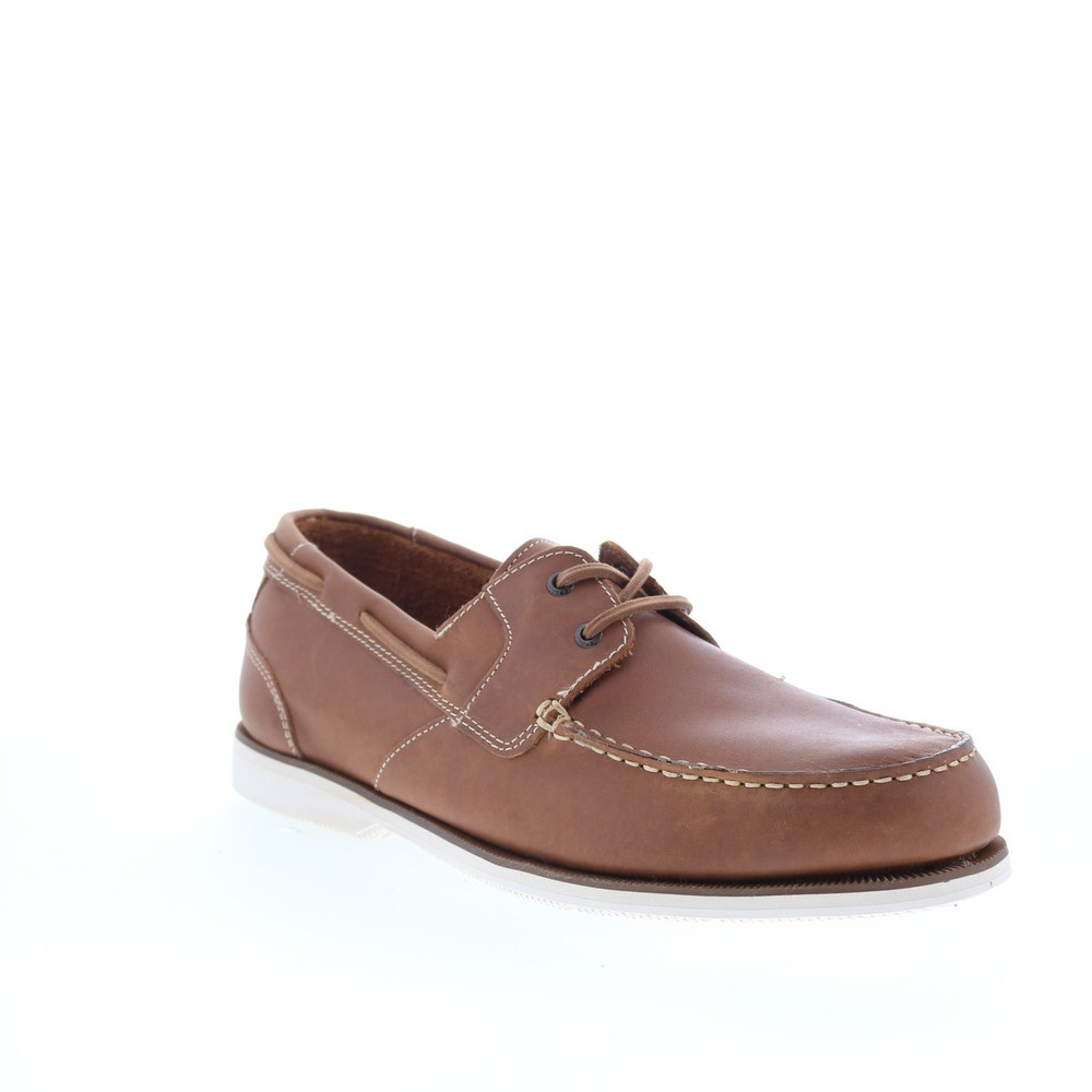 Rockport Southport Boat Shoe Mens Brown Wide Loafers & Slip Ons Boat Shoes