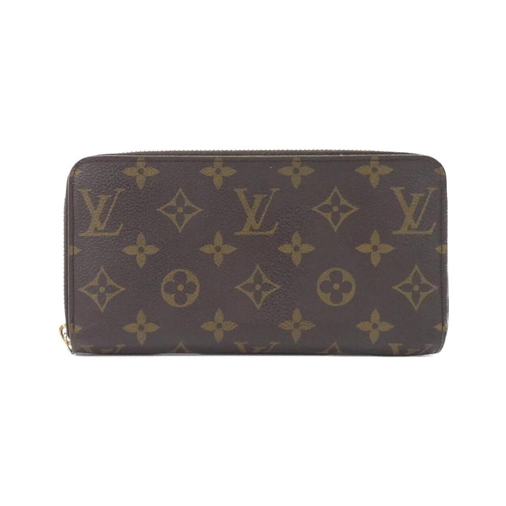 Authentic Louis Vuitton Monogram Zippy Wallet M60017 Wallet #230-000-349-1668