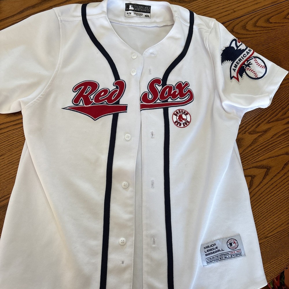 Boston Red Sox MLB True Fan Jersey/ Size M/M (8) Embroidered