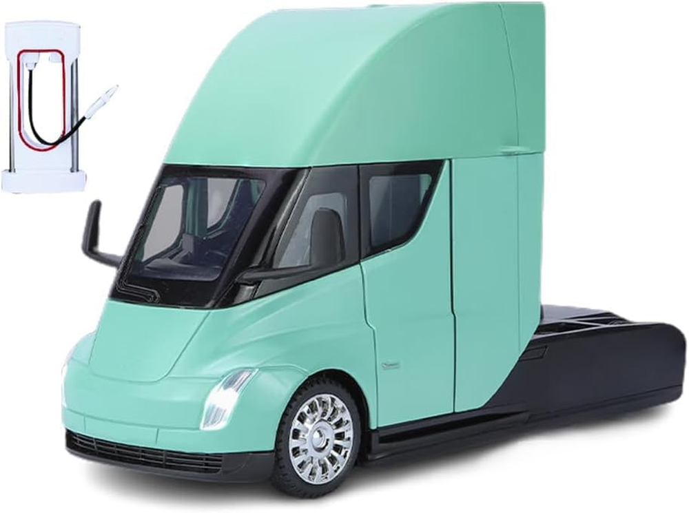 1:24 Scale Alloy Semi Truck Model with Sound & Light Functions