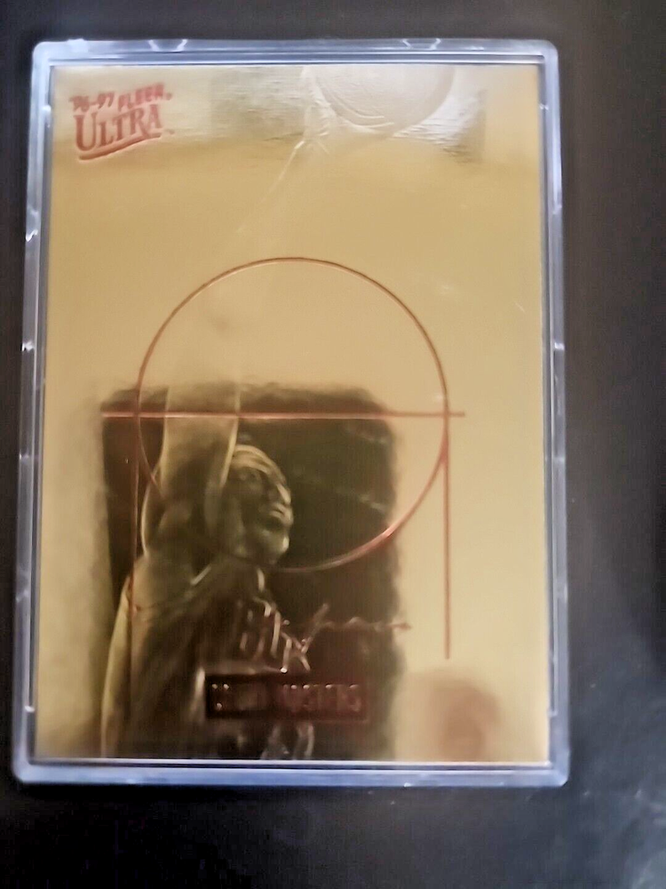 96-97 Ultra Limited Edition Court Masters 23K Gold Scottie Pippen Card
