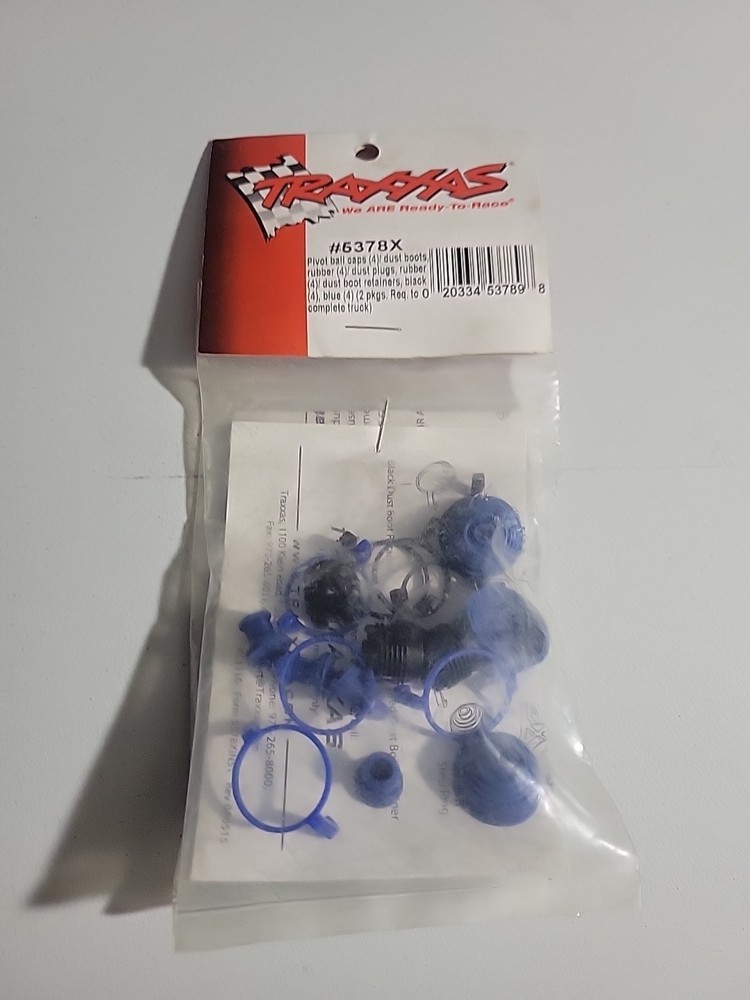 Traxxas 5378x Pivot ball caps (4) NEW IN PACKAGE X2 Complete Sets