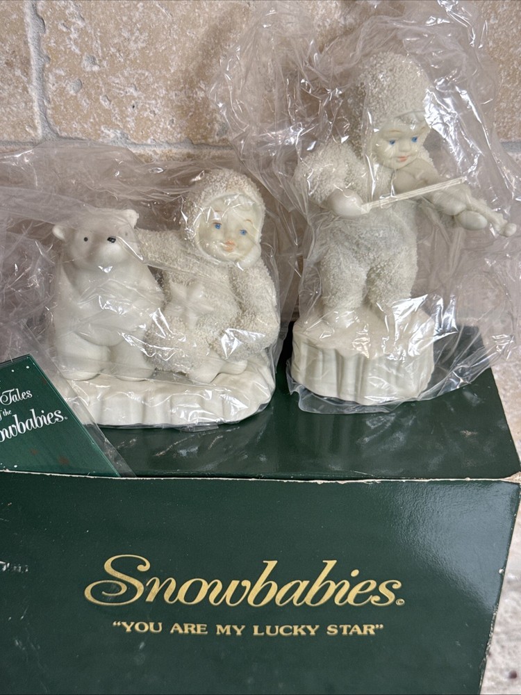Department 56 Snowbabies You Are My Lucky Star w/box MIB