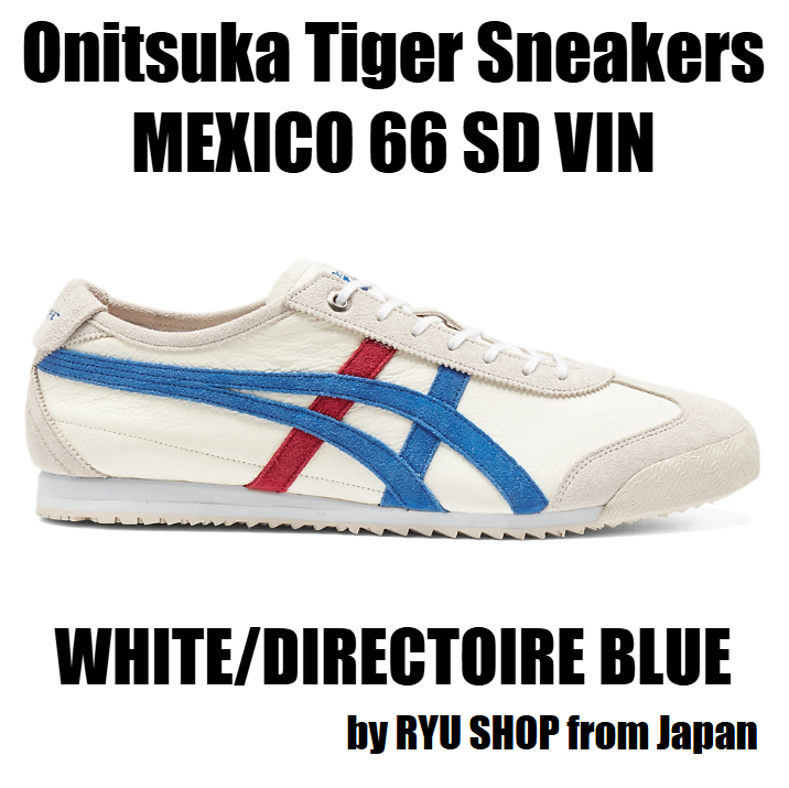 Onitsuka Tiger Sneaker MEXICO 66 SD VIN  1183C015.104 WHITE / DIRECTOIRE BLUE